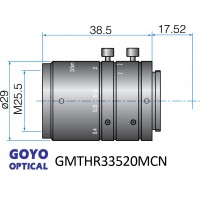 1/2-inch - 2/3-inch Format Compact High Resolution Megapixel Lens
